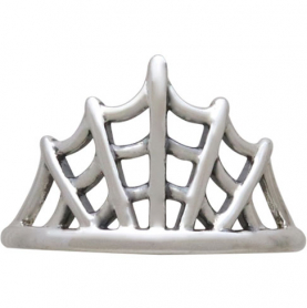 Sterling Silver Spider Web