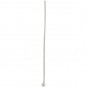 Sterling Silver Head Pin - 24 Gauge 37x2mm