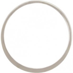 Sterling Silver Half Hammered Circle Jewelry Link 28mm
