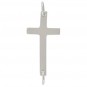 Jewelry Supplies - Cross Pendant Silver Links 12x23mm