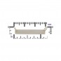 Jewelry Supplies - Stamping Blank Bar Silver Pendant 7x30mm