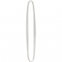 Sterling Silver Large Skinny Oval Link 40x6mm