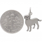 Sterling Silver Labrador Dog Charm
