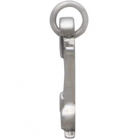 Sterling Silver Poodle Dog Charm