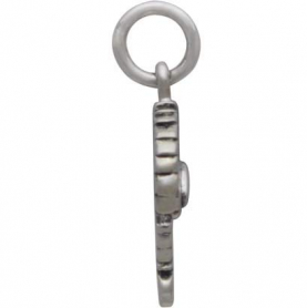 Sterling Silver Maltese Dog Charm