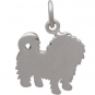 Sterling Silver Maltese Dog Charm