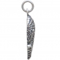 Sterling Silver Pangolin Charm 24x19mm