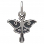 Stering Silver Tiny Luna Moth Charm 15x11mm