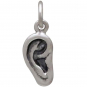 Sterling Silver Ear Charm 16x6mm