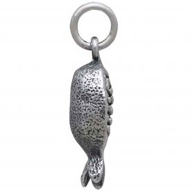 Sterling Silver Pomegranate Charm 19x12mm