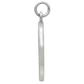 Sterling Silver Lighthouse Pendant Side View