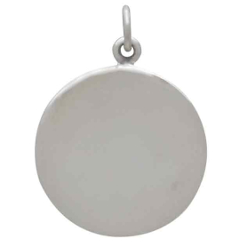 Sterling Silver Lighthouse Pendant Back View