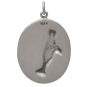 Sterling Silver Harbor Seal Pendant Back View