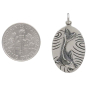 Sterling Silver Lucky Koi Pendant with Dime