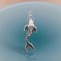 Nina Designs Sterling Silver Single Koi Charm