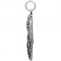 Sterling Silver Cicada Charm 28x11mm