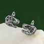 Sterling Silver T-Rex Skull Charm 18x8mm