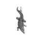 Nina Designs Sterling Silver Alligator Pendant 30x12mm