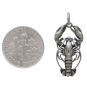 Sterling Silver Lobster Charm with Dime