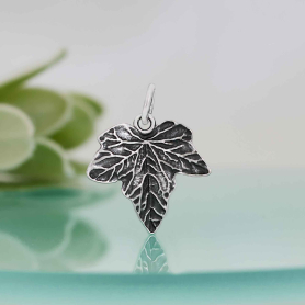 Sterling Silver Ivy Leaf Charm