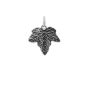 Sterling Silver Ivy Leaf Charm 20x15mm