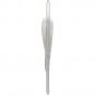 Sterling Silver Earring Top - Hammered Teardrop Front 24x3mm