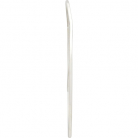  Sterling Silver Open Wire Wave Hoop Earrings 34x35mm