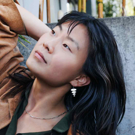 Sterling Silver Oval Earrings 