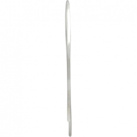 Sterling Silver Lotus Scroll Earring - Yoga Jewelry 38x23mm