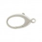Sterling Silver Medium Oval Lobster Clasp
