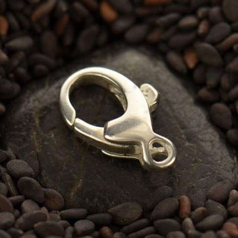 Sterling Silver Small Oval Lobster Clasp