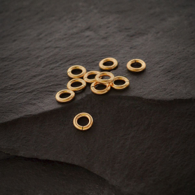 Gold Filled Jump Ring - 4mm open