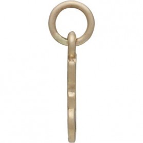 Tiny Cat Jewelry Charm - Bronze 15x6mm