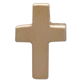 Bronze Cross Bead Back View