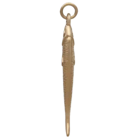 Bronze Sardine Pendant Side View