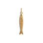 Bronze Small Sardine Charm 29x5mm