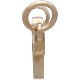 Bronze Mama and Three Baby Elephant Pendant