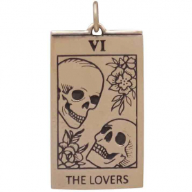 Bronze Tarot Charm