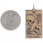 Bronze Lovers Tarot Charm