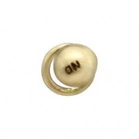 Medium Teardrop Dangle Charm - Bronze 14x4mm