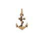 Bronze Anchor Charm