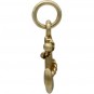 Bronze Anchor Charm side view