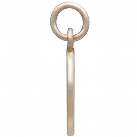 Bronze Snow Capped Mountain Charm 16x10mm