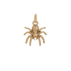 Bronze Small Spider Charm 17x12mm