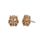 Bronze Lady Bug Post Earrings 7x7mm