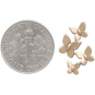 Bronze Butterfly Cluster Post Earrings 17x11mm