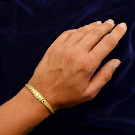Bronze Moon Phase Bracelet
