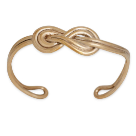 Bronze Figure 8 Knot Bracelet