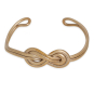 Bronze Figure 8 Knot Bracelet