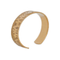 Bronze Mountain Cuff Bracelet side view
